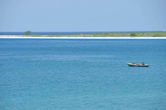 A deliciosa e pacata praia de Obama, perto de Cabaret, antiga Duvalierville, no litoral central do Haiti